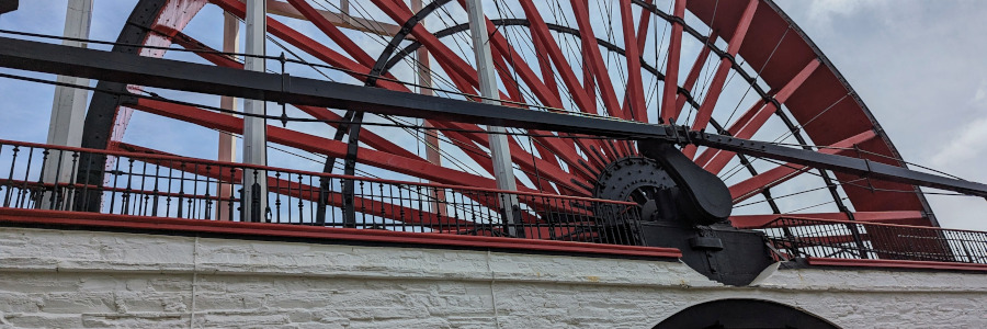 A detail of the Laxley Wheel.